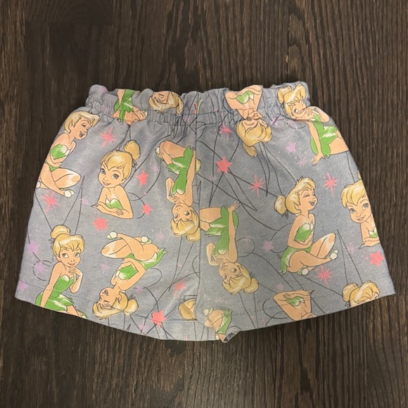 Disney Purple Tinker Bell Allover Print Shorts - Picture 4 of 4